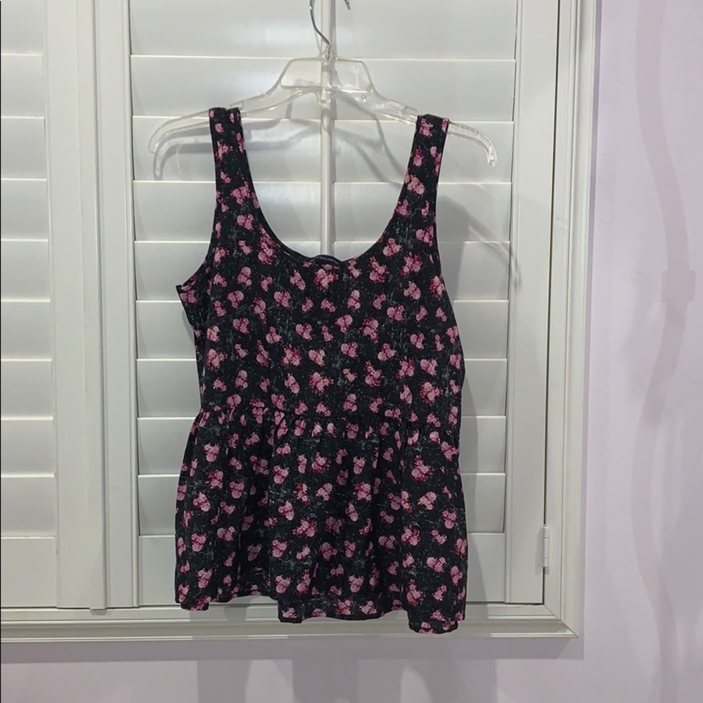 American eagle floral tunic